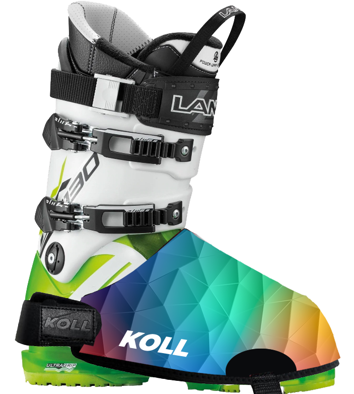 Printed Boot Covers - Rainbow