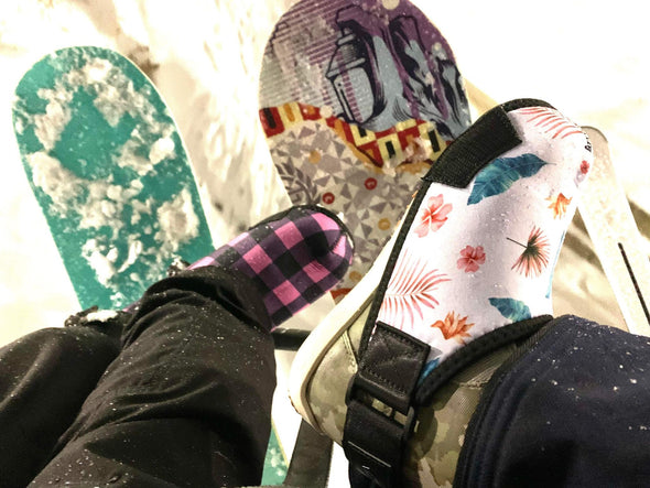Couvre-Bottes Imprimés - À Fleurs